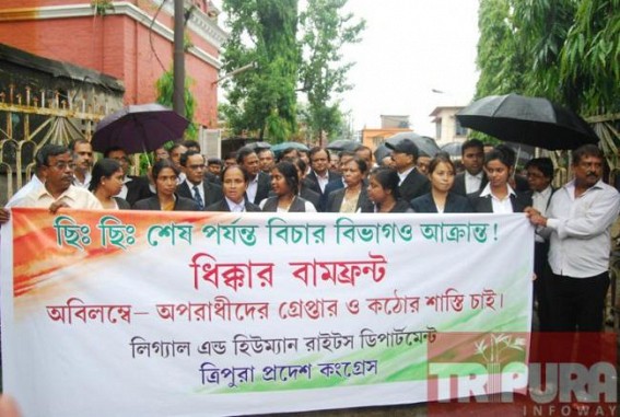 Attack on State Judiciary drew everyone’s attention: Why Manik Sarkar still silent ? Attack on State Judiciary drew everyone’s attention: Why Manik Sarkar still silent ?